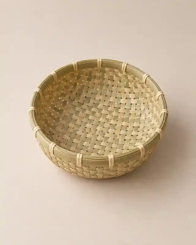 竹山竹編收納籃